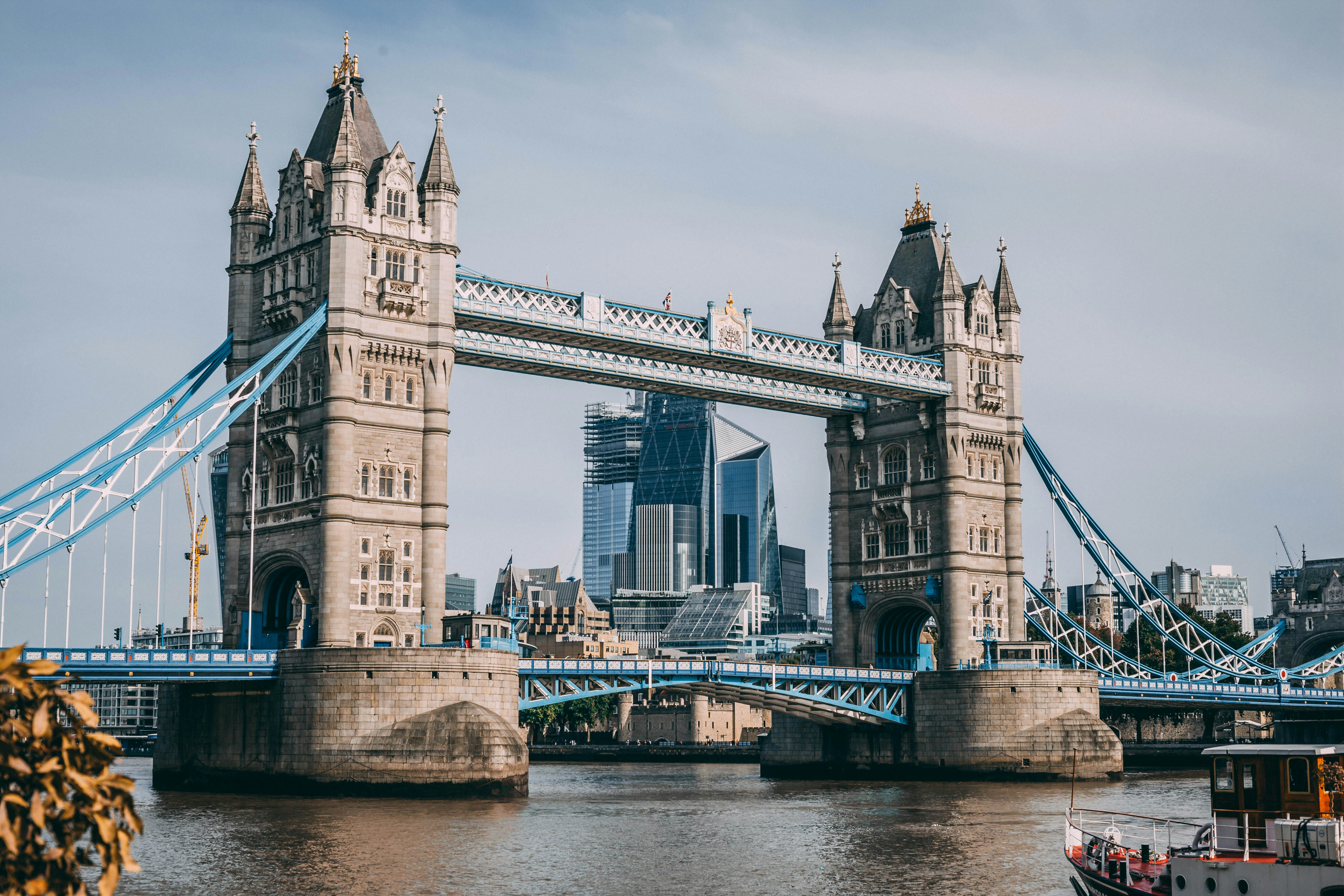 Tower Bridge and the City of London skyline